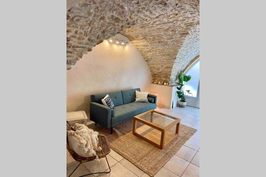 Superbe Appartement En Pierre Fraichement Renove Bernis Екстер'єр фото
